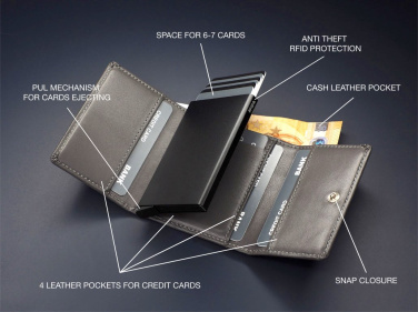 Logo trade corporate gifts picture of: RFID wallet 1282131