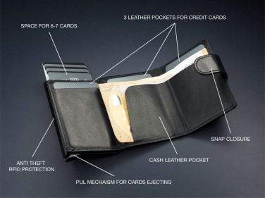 Logotrade advertising product picture of: RFID wallet 1225131