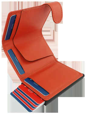 Logo trade promotional giveaways image of: RFID wallet 618131