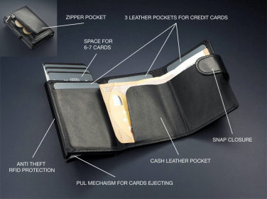 Logotrade corporate gift image of: RFID wallet 1237131