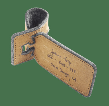 Logo trade promotional giveaway photo of: Luggage tag 969140