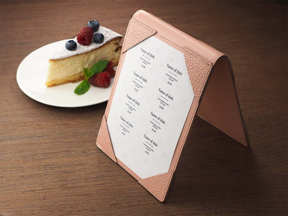 Logo trade promotional giveaway photo of: Promo menu 1604281