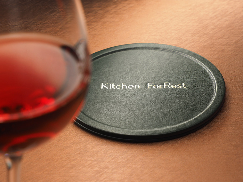 Logo trade promotional giveaway photo of: Bottle coaster 1103320