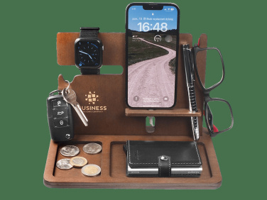 Logo trade promotional gift photo of: Wooden organiser 2016121
