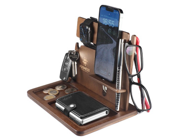Logotrade promotional giveaway picture of: Wooden organiser 2016121