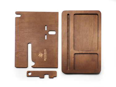 Logotrade promotional gift picture of: Wooden organiser 2016121