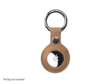 Logo trade promotional gifts image of: Keyring with holder for AirTag 1914106