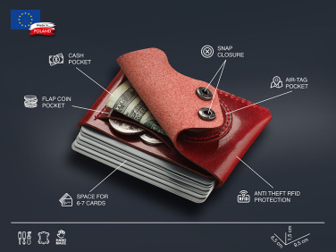 Logotrade promotional gifts photo of: Wallet with AirTag holder 1936141