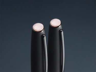 Logotrade corporate gift image of: Opal stone Pen set 1286036