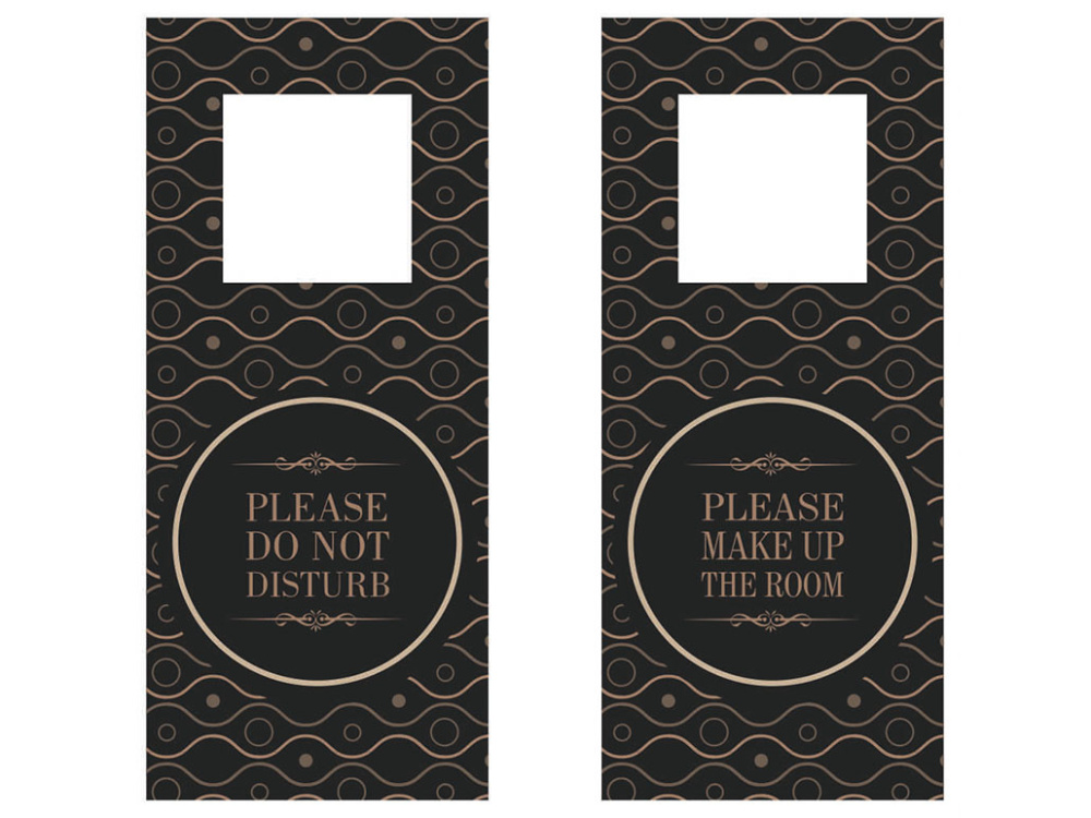 Logo trade business gifts image of: DND door sign 1110117