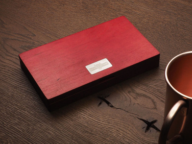 Logotrade promotional gift picture of: Wooden bill box 1816121