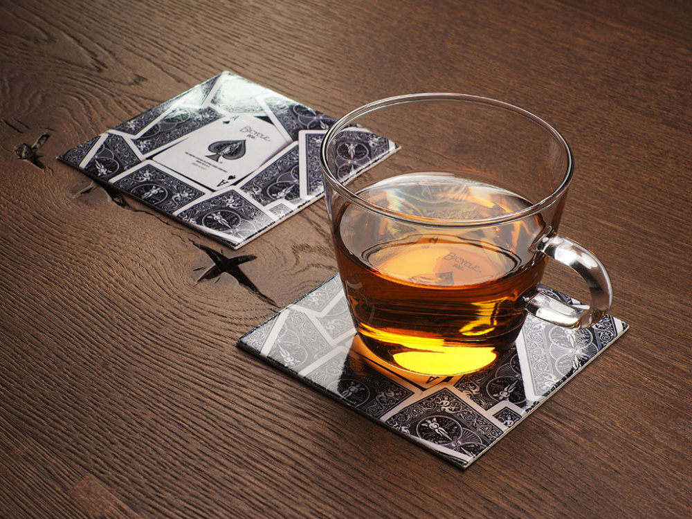 Logotrade corporate gift image of: Printed paper coaster 1838117