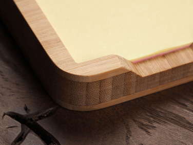 Logotrade promotional merchandise image of: Wooden memo card box 1832292