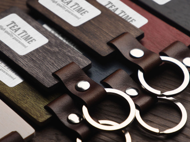 Logotrade promotional giveaways photo of: Wooden keyring 1853121