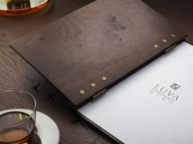 Logo trade advertising products image of: Menu cover 1862121