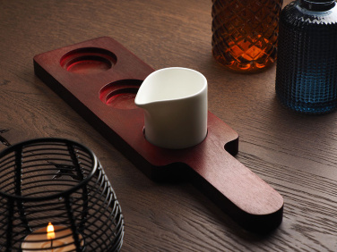 Logo trade promotional product photo of: Wooden 3 Shot Serving Board 1863121