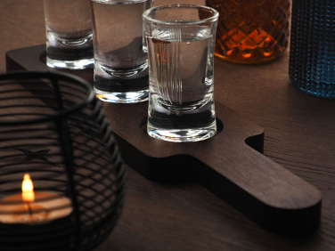 Logo trade advertising product photo of: Wooden 3 Shot Serving Board 1863121