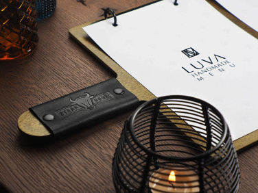 Logo trade promotional giveaways picture of: Menu cover 1864121