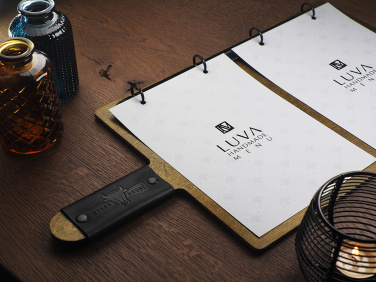 Logo trade corporate gifts image of: Menu cover 1864121