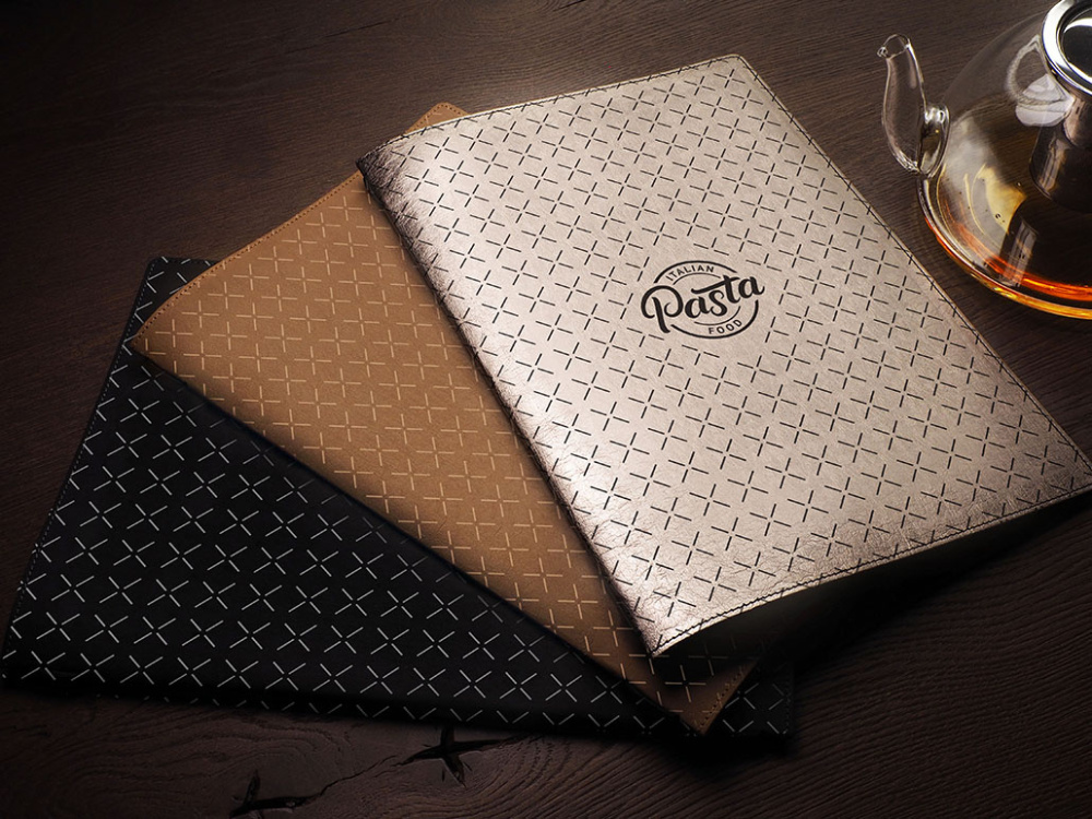 Logo trade advertising product photo of: Menu cover Ambiente 1178294