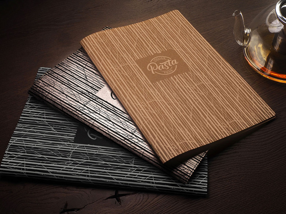 Logo trade promotional products image of: Menu cover Ambiente 1178297