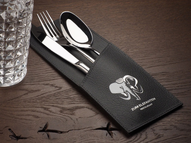 Logo trade promotional items picture of: Cutlery case 1044318