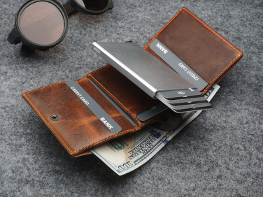 Logo trade corporate gifts image of: RFID wallet 541310