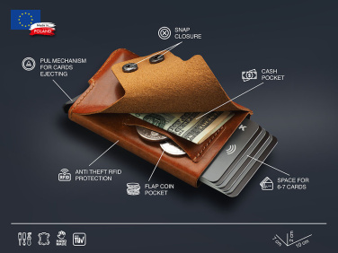 Logotrade promotional product picture of: RFID wallet 545141