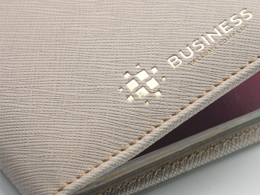 Logo trade promotional items picture of: RFID passport case 1301113