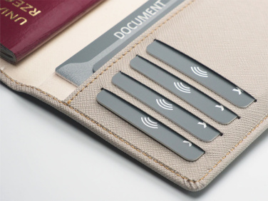 Logotrade promotional product image of: RFID passport case 1301113