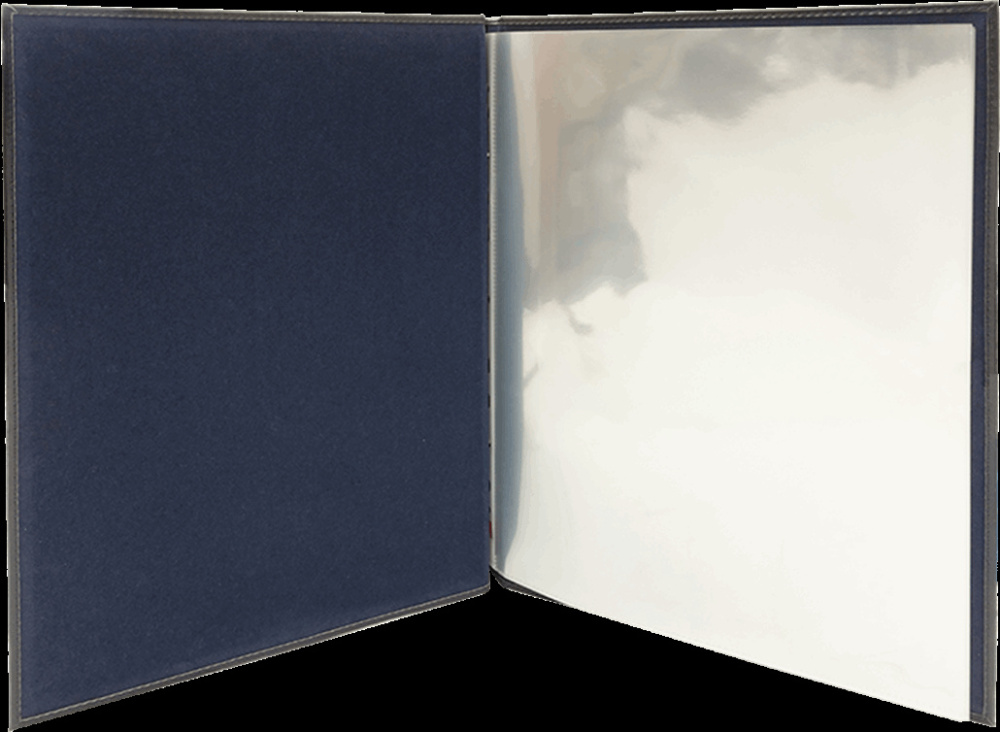 Logo trade promotional giveaway photo of: Menu cover 412019