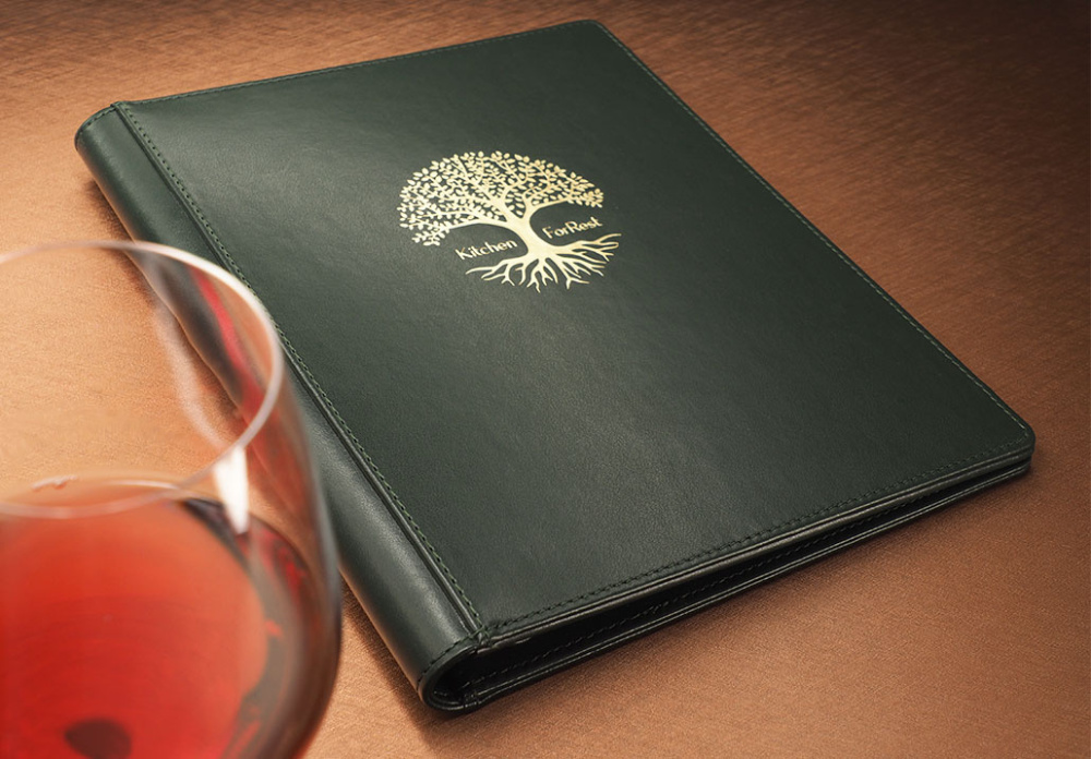 Logo trade advertising products picture of: Menu cover 1056119
