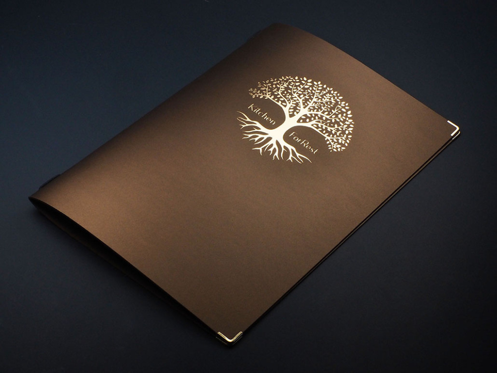 Logo trade advertising product photo of: Menu cover Ambiente 1178094