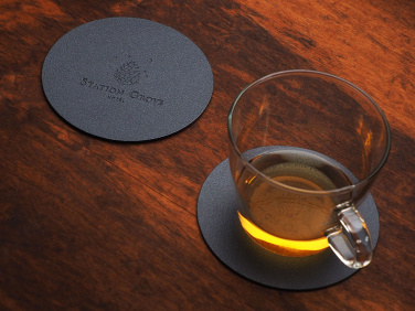 Logo trade promotional giveaways image of: Coaster 1047319