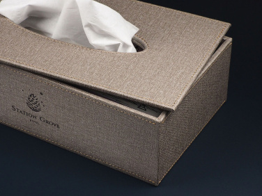 Logo trade promotional gift photo of: Tissue box 992321