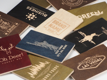 Logo trade promotional gift photo of: Wooden magnet 2034121
