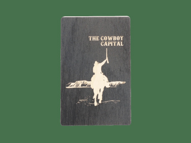 Logo trade advertising products picture of: Wooden magnet 2034121