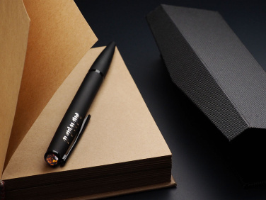 Logotrade business gift image of: Ball pen with AMBER stone 2070036