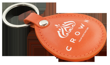 Logotrade corporate gift image of: Keyring 573131