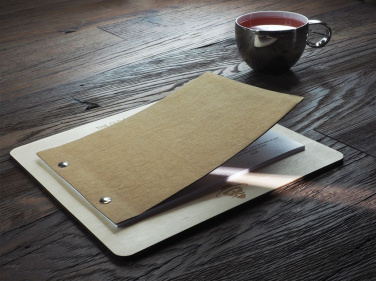 Logo trade promotional merchandise image of: Menu cover 1211121