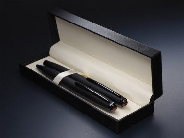 Logotrade promotional product picture of: Amber Pen set  1235036
