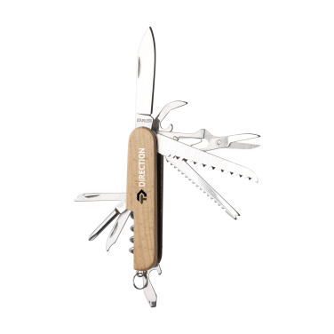 Logotrade promotional merchandise image of: Beechwood Pocket knife
