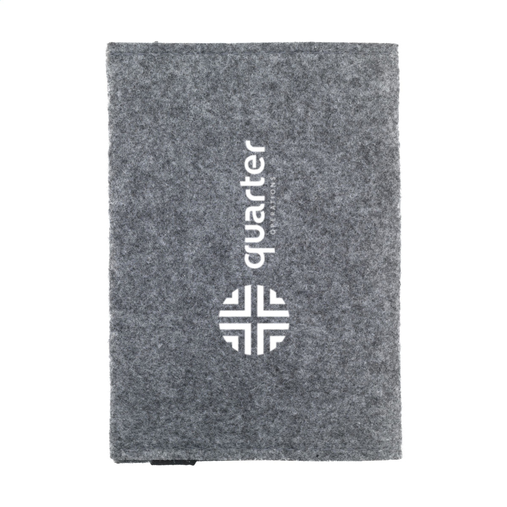 Logo trade business gift photo of: Identify GRS RPET Felt passport holder