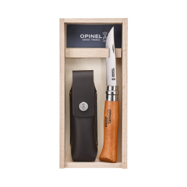 Logotrade promotional product picture of: Opinel No 08 Carbon pocket knife