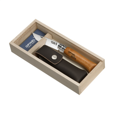 Logo trade promotional merchandise photo of: Opinel No 08 Carbon pocket knife
