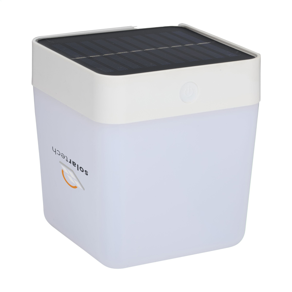 Logo trade promotional giveaways image of: Grundig Lumo Solar Table Lamp