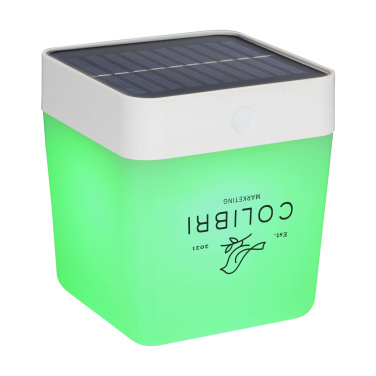 Logotrade promotional item image of: Grundig Lumo Solar Table Lamp