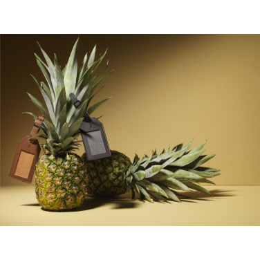 Logotrade promotional giveaways photo of: Vegan Pineapple Leather Luggage Tag