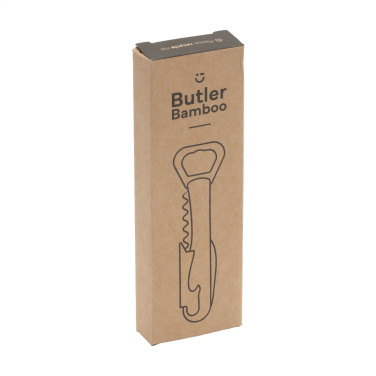 Logotrade promotional item picture of: Butler Bamboo waiter’s friend