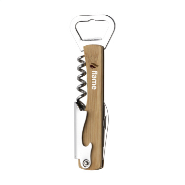 Logo trade promotional products image of: Butler Bamboo waiter’s friend